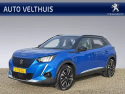 Blauw Gebruikt 2020 Peugeot e-2008 GT SUV | € 19.950 (Duur)