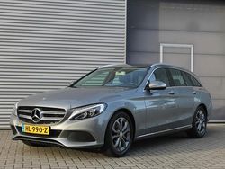 Grijs Gebruikt 2015 Mercedes C180 Ambition Stationwagen | € 12.999 (Eerlijke prijs)