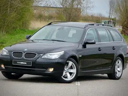 Zwart Gebruikt 2009 BMW 523 Exclusive Stationwagen | € 13.950