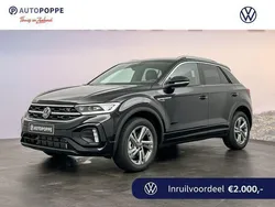 Zwartdeep black Nieuw 2024 VW T-Roc Pro SUV | € 50.303 (Duur)