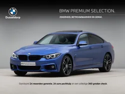 M estoril blau metallic (blauw metallic) Gebruikt 2021 BMW 418 Gran Coupé Comfort Edition Coupé | € 26.950 (Goede deal)