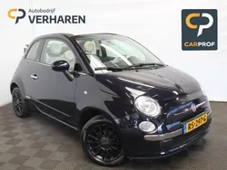Blauw Gebruikt 2012 Fiat 500C Lounge Cabriolet | € 5.900 (Goede deal)