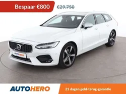 Wit Gebruikt 2017 Volvo V90 R-Design Stationwagen | € 28.449 (Eerlijke prijs)