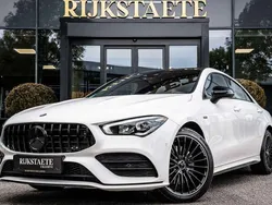 Wit Gebruikt 2020 Mercedes CLA250e AMG Sedan | € 35.900 (Eerlijke prijs)