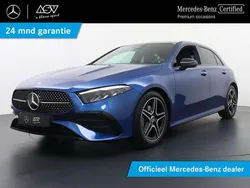 Blauw Gebruikt 2024 Mercedes A180 AMG line Hatchback | € 38.795 (Duur)