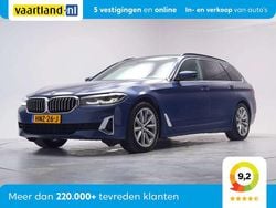 Blauw, metallic lak Gebruikt 2020 BMW 518 Luxury Line Stationwagen | € 29.945