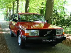 Rood Gebruikt 1989 Volvo 240 Stationwagen | € 13.950