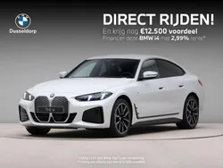 Wit, metallic lak Nieuw 2025 BMW i4 Shadowline Sedan | € 67.987 (Super prijs)