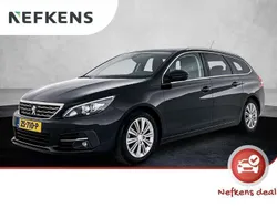 Zwart Gebruikt 2019 Peugeot 308 Allure Stationwagen | € 12.900 (Eerlijke prijs)