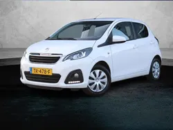 Wit Gebruikt 2018 Peugeot 108 Active Hatchback | € 9.720 (Eerlijke prijs)