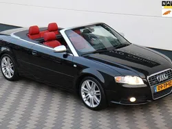 Zwart Gebruikt 2007 Audi A4 Cabriolet S-Line Cabriolet | € 17.945