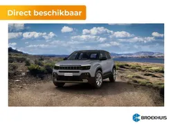 Grijs Nieuw 2025 Jeep Avenger Altitude SUV | € 42.998 (Duur)