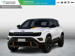 Snow white, dak zwart Nieuw 2025 Jeep Avenger North SUV | € 44.585 (Eerlijke prijs)