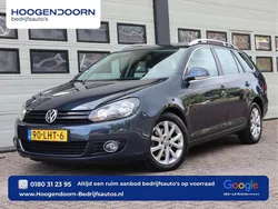 Grijs, metallic lak Gebruikt 2010 VW Golf VI Highline Stationwagen | € 3.900 (Super prijs)