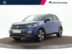 Blauw, metallic lak Gebruikt 2022 VW T-Cross R-line SUV | € 26.440 (Iets duurder)