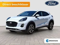 Wit Nieuw 2025 Ford Puma Titanium SUV | € 30.450 (Goede deal)