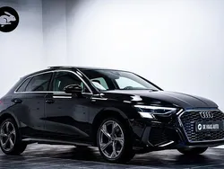 Zwart Gebruikt 2022 Audi A3 Sportback S-Line Hatchback | € 33.850 (Iets duurder)