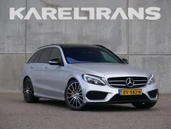 Grijs Gebruikt 2017 Mercedes C200 Premium Plus Stationwagen | € 17.950 (Eerlijke prijs)
