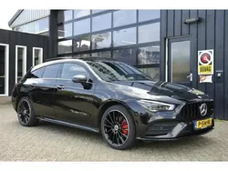 Zwart Gebruikt 2022 Mercedes CLA250e Shooting Brake AMG line Stationwagen | € 33.999 (Eerlijke prijs)