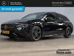 Zwart Gebruikt 2024 Mercedes CLA200 Shooting Brake AMG line Stationwagen | € 39.950