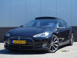 Zwart Gebruikt 2015 Tesla Model S Performance Hatchback | € 23.500 (Eerlijke prijs)