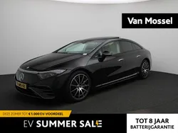 Zwart Gebruikt 2023 Mercedes EQS580 AMG line Hatchback | € 99.900 (Eerlijke prijs)