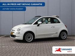 Wit Gebruikt 2017 Fiat 500C Lounge Cabriolet | € 10.495 (Eerlijke prijs)
