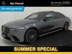 Grijs Gebruikt 2022 Mercedes S580 AMG line Sedan | € 104.945 (Eerlijke prijs)