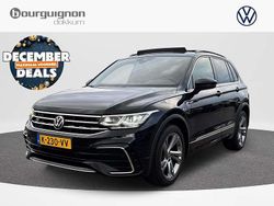 Zwart Gebruikt 2021 VW Tiguan R-line SUV | € 24.999 (Goede deal)