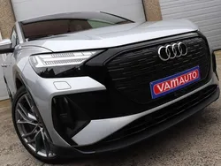 Zilver Gebruikt 2022 Audi Q4 Sportback e-tron S-Line SUV | € 49.950