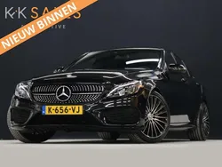 Zwart, metallic lak Gebruikt 2018 Mercedes C200 AMG Sedan | € 24.740 (Super prijs)