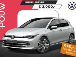 Wit, metallic lak Nieuw 2025 VW Golf VIII Edition Hatchback | € 45.650 (Iets duurder)