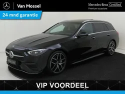 Zwart Gebruikt 2022 Mercedes C180 AMG line Stationwagen | € 40.945 (Iets duurder)