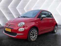 Rood Gebruikt 2018 Fiat 500C Lounge Cabriolet | € 11.940 (Eerlijke prijs)