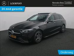 Zwart Gebruikt 2024 Mercedes C180 AMG line Stationwagen | € 44.750 (Eerlijke prijs)