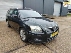 Zwart Gebruikt 2008 Toyota Avensis Stationwagen | € 1.999 (Goede deal)