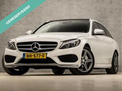 Wit Gebruikt 2017 Mercedes C180 AMG Stationwagen | € 19.445 (Goede deal)