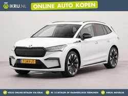 Wit Gebruikt 2023 Skoda Enyaq iV SportLine SUV | € 44.950