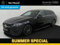 Zwart Gebruikt 2022 Mercedes C180 AMG line Stationwagen | € 42.945 (Iets duurder)