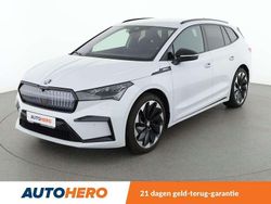 Wit Gebruikt 2023 Skoda Enyaq iV SportLine SUV | € 38.749