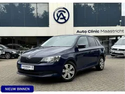 Blauw, metallic lak Gebruikt 2016 Skoda Fabia Business Line Stationwagen | € 7.445 (Goede deal)