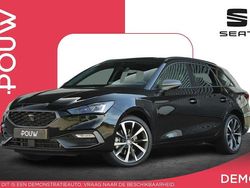 Zwart Nieuw 2025 Seat Leon ST FR Stationwagen | € 38.900 (Iets duurder)