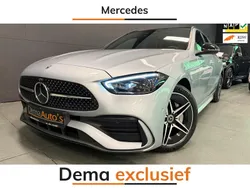 Zilver Gebruikt 2022 Mercedes C300 AMG line Stationwagen | € 42.950