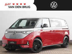 Rood Nieuw 2025 VW ID. Buzz GTX Van | € 77.400