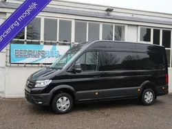 Zwart Nieuw 2024 VW Crafter Van | € 46.795 (Super prijs)