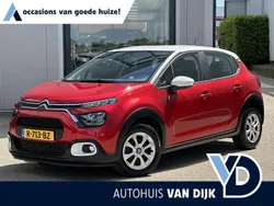 Rood Gebruikt 2022 Citroën C3 PureTech Hatchback | € 12.940 (Super prijs)