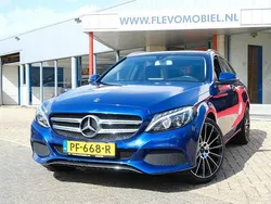Blauw Gebruikt 2017 Mercedes C180 Premium Plus Stationwagen | € 21.250 (Eerlijke prijs)