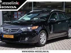 Zwart, metallic lak Gebruikt 2009 Honda Accord Elegance Stationwagen | € 8.950 (Super prijs)