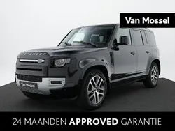 Santorini blackebony grained leather seat facings with ebony interior Gebruikt 2022 Land Rover Defender SUV | € 80.735 (Super prijs)