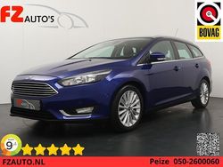 Blauw Gebruikt 2016 Ford Focus Titanium Stationwagen | € 7.445 (Eerlijke prijs)
